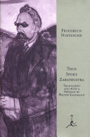 Image for "Thus Spoke Zarathustra"