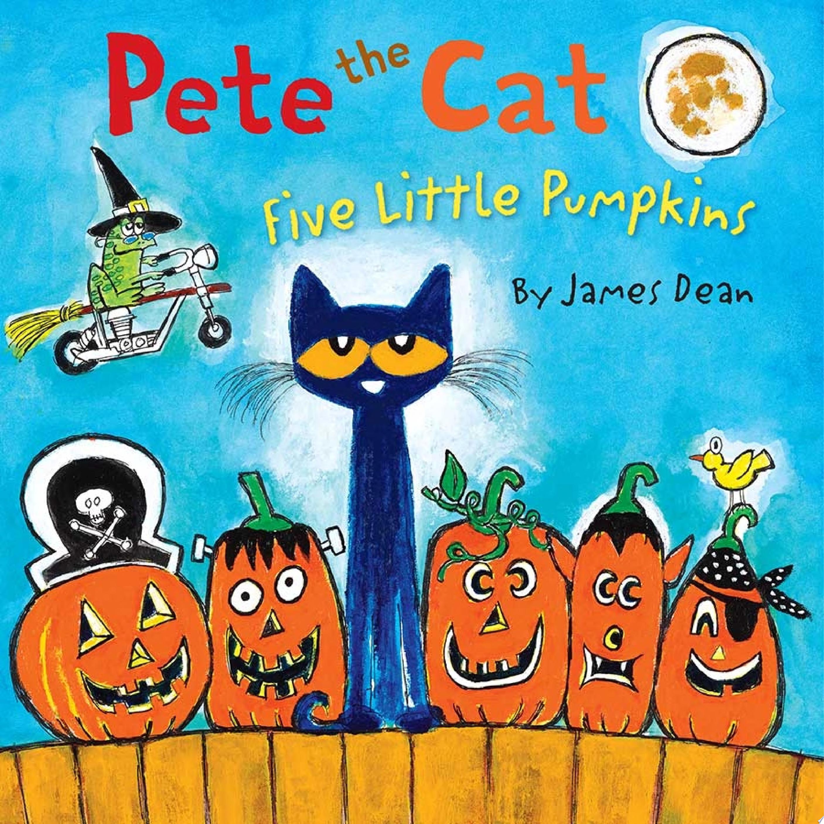 Image for "Pete the Cat: Five Little Pumpkins"