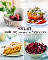 image for book cover "Cooking Light: Cooking through the seasons"