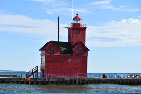 Photo of Holland Harbor Lighthouse, Michigan by Robert Kaplafka